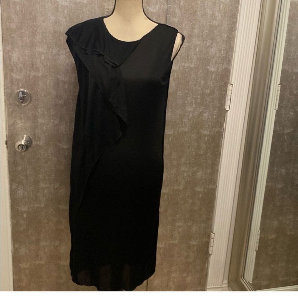 Bottega Veneta Elegant Black Sleeveless Dress, US4